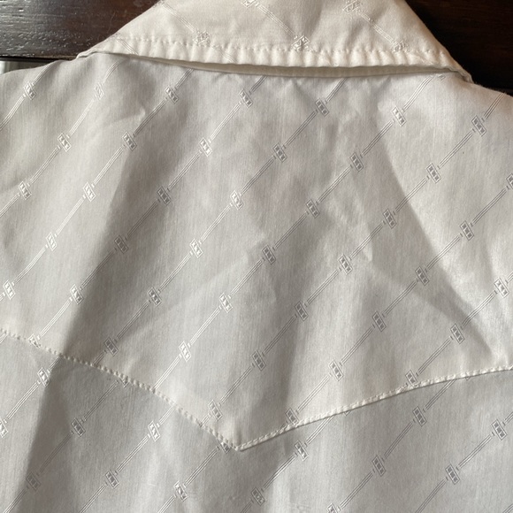 MWG iridescent Made in Canada western shirt, Large - Picture 6 of 10